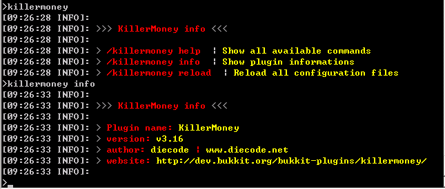 [1.7.2-1.10.2]KillerMoney击杀获得金钱插件  第1张