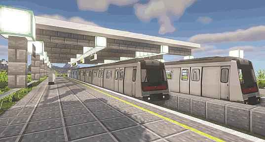 [1.12.2]Minecraft Transit Railway我的世界铁路MOD  第2张