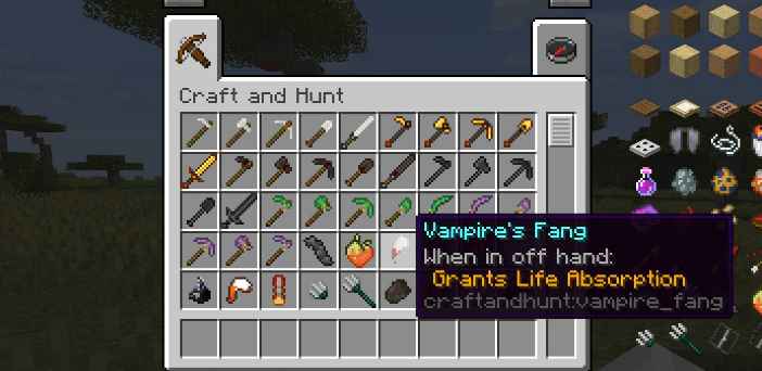 [1.14.4-1.16.3]Craft and Hunt狩猎工艺MOD  第1张