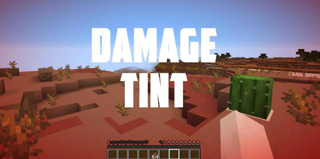 [1.17.X]Damage Tint损伤色调MOD  第1张