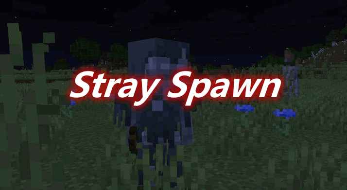 [1.12.2-1.17.1]Stray Spawn MOD  第1张