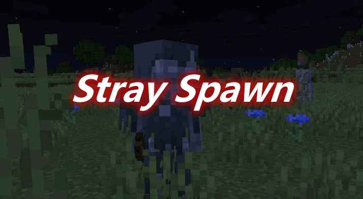 [1.12.2-1.17.1]Stray Spawn MOD  第1张