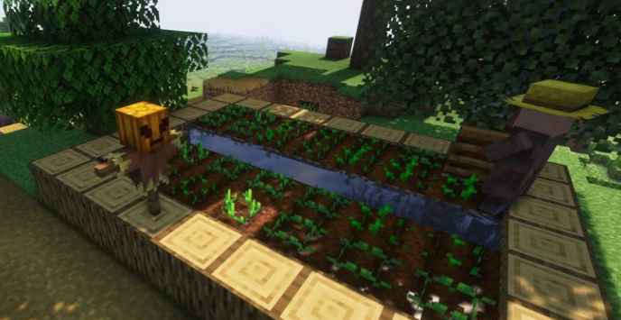 [1.16.5-1.17.1]Feder的稻草人 Feder’s Scarecrows Mod  第2张