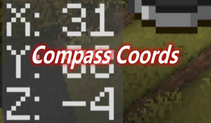 [1.14-1.16.5]Compass Coords Mod  第1张