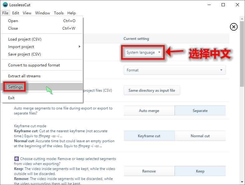 LosslessCut无损剪辑v3.43.0绿色版  第1张