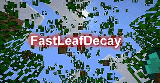 [1.8.X-1.13.X]FastLeafDecay-高速叶子腐烂插件  第1张