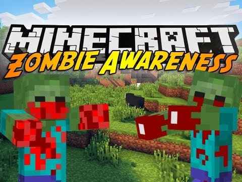 [1.18.1-1.16.5]僵尸意识 Zombie Awareness MOD  第1张