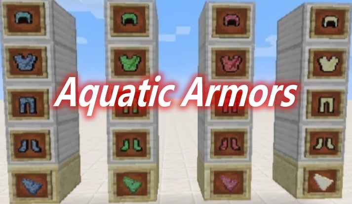 [1.12.2-1.16.1]Aquatic Armors Mod  第1张
