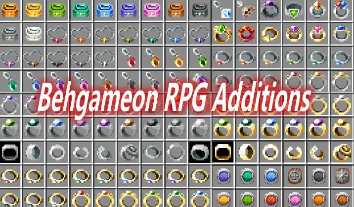 [1.12.2-1.16.5]Behgameon RPG Additions Mod  第1张