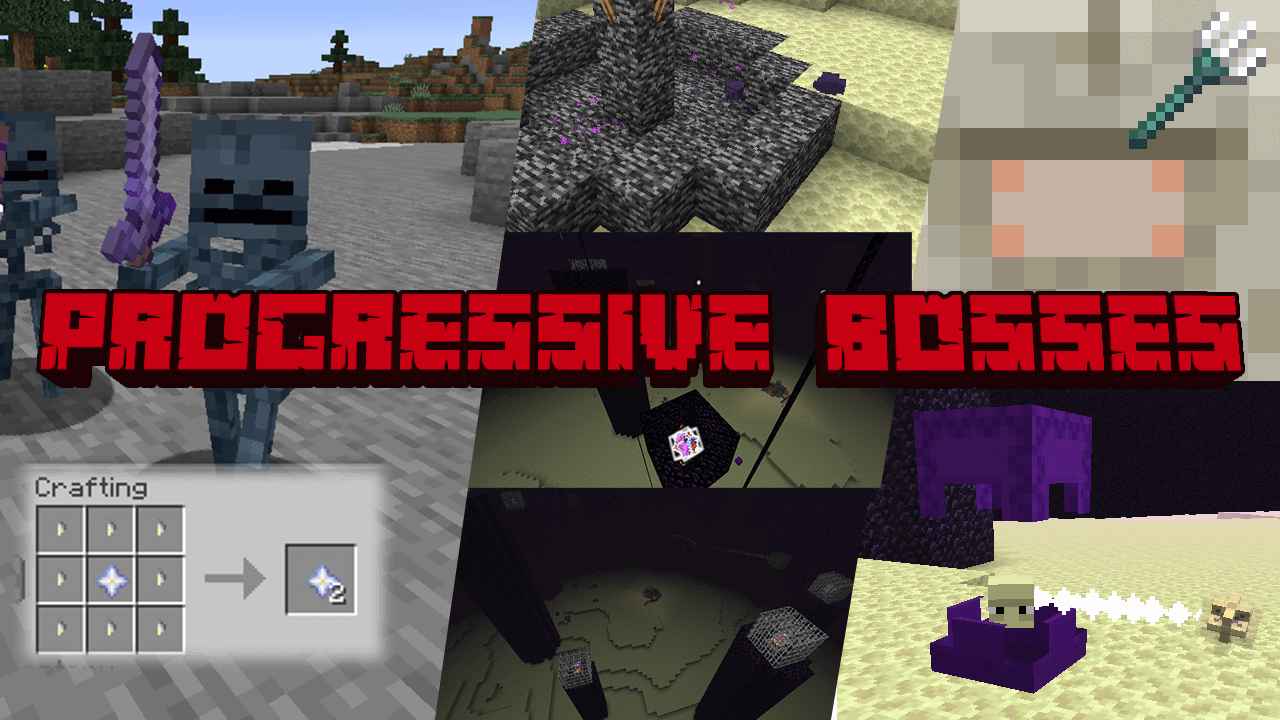 [1.18.2-1.16.5]我的世界进化的BOSS(Progressive Bosses)MOD  第1张