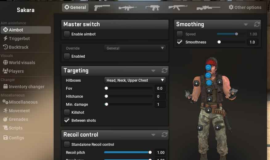 CSGO-Sakara免费全功能演技自瞄回溯透视杂项换肤  第1张