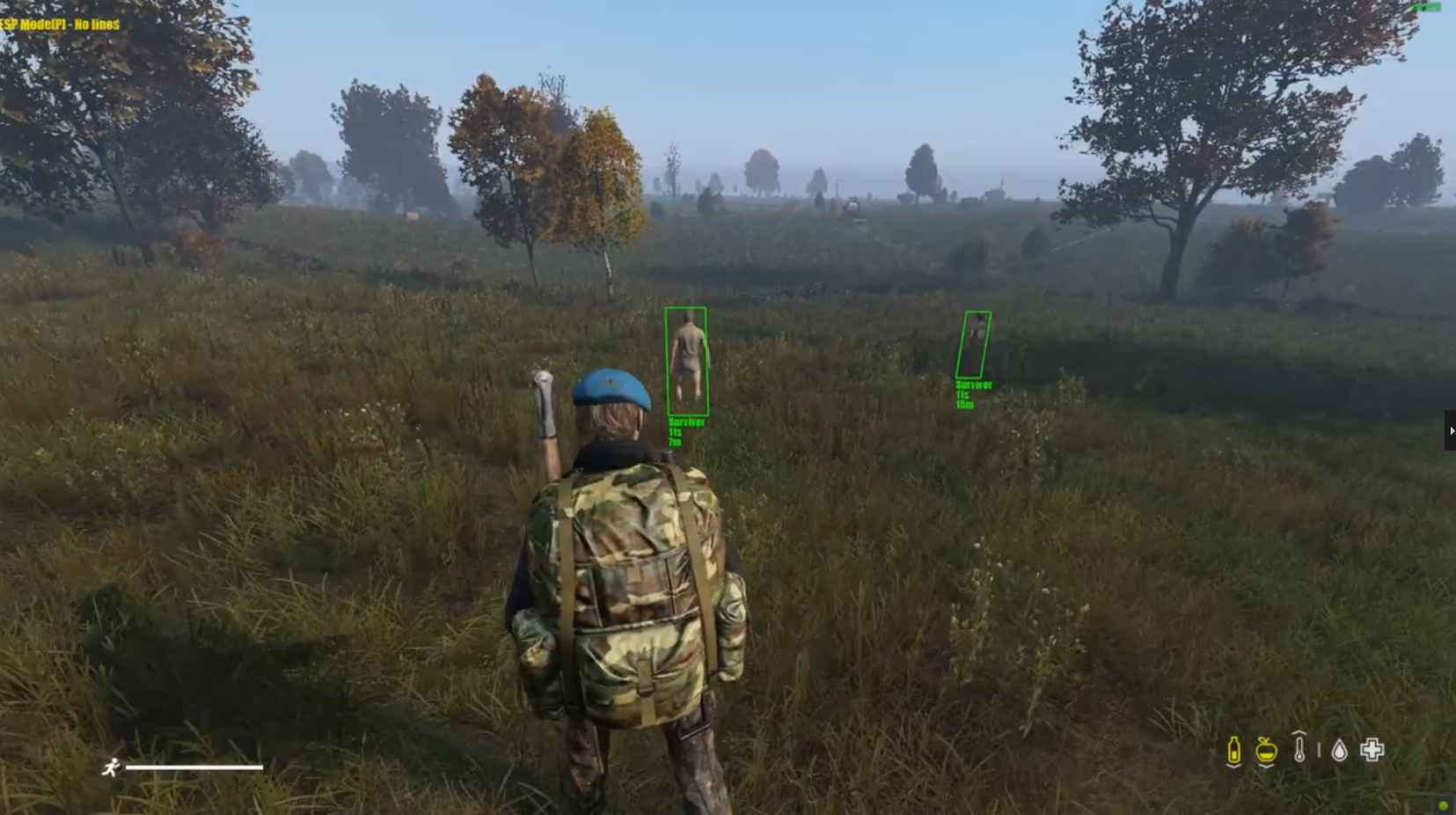 DayZ·SA方框绘制显示玩家距离ID血量辅助 v2.1  第1张