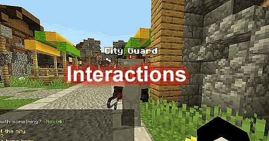 [1.8.X-1.19.X]Interactions – 交互对话插件  第1张