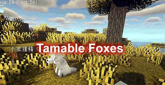 [1.14.X-1.19.X]Tamable Foxes – 可驯服的狐狸插件  第1张