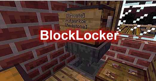 [1.14.X-1.19.X]BlockLocker – 方块锁插件  第1张