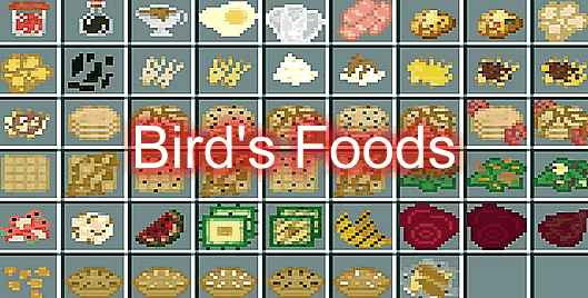 [1.8.1-1.12.2]Bird’s Foods Mod  第1张