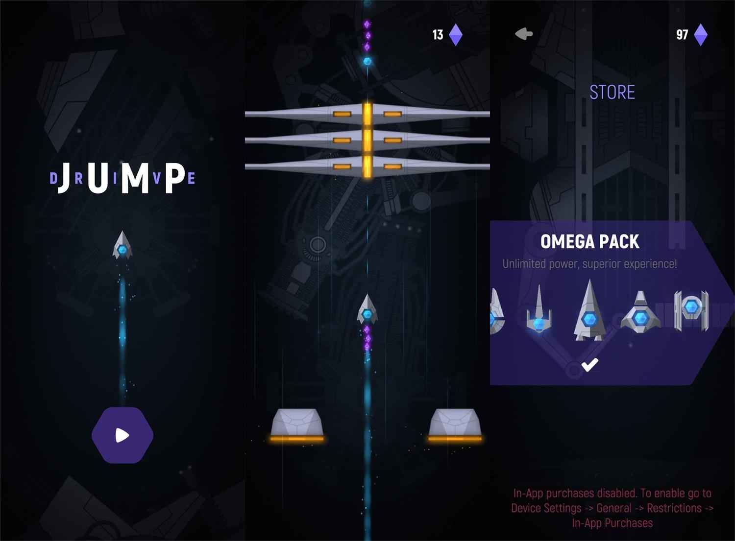 独特的飞行闯关游戏 跳跃引擎  第1张