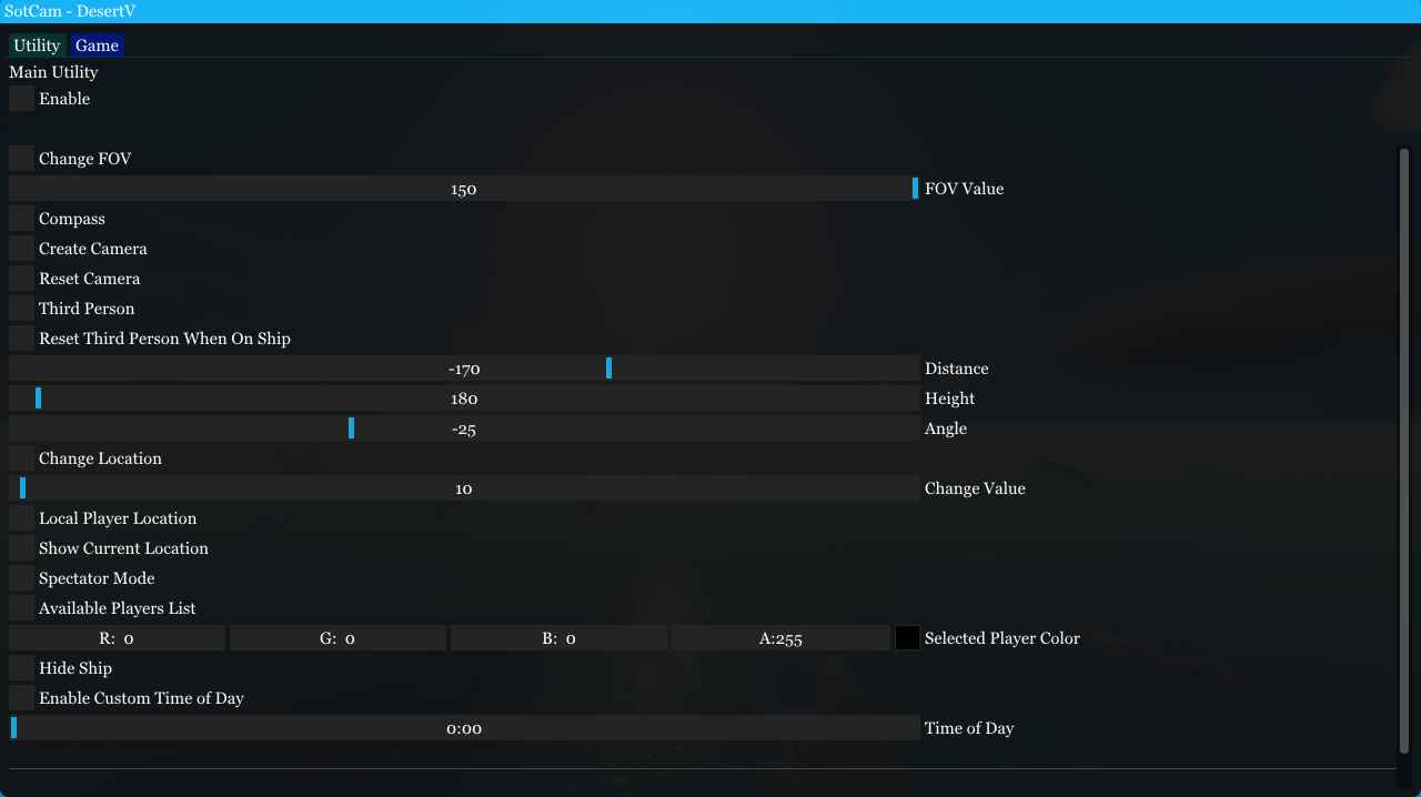 盗贼之海SotCam实用功能小助手2.6 第2张 盗贼之海SotCam实用功能小助手2.6 第2张
