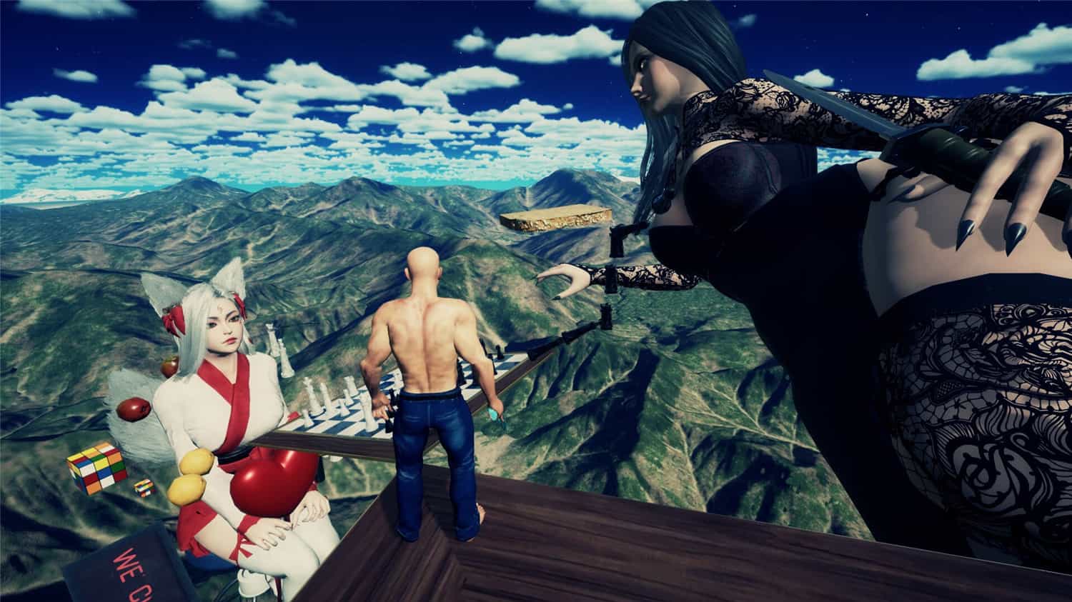 秃头男子攀登/Bald Man Climbs Up 第2张 秃头男子攀登/Bald Man Climbs Up 第2张