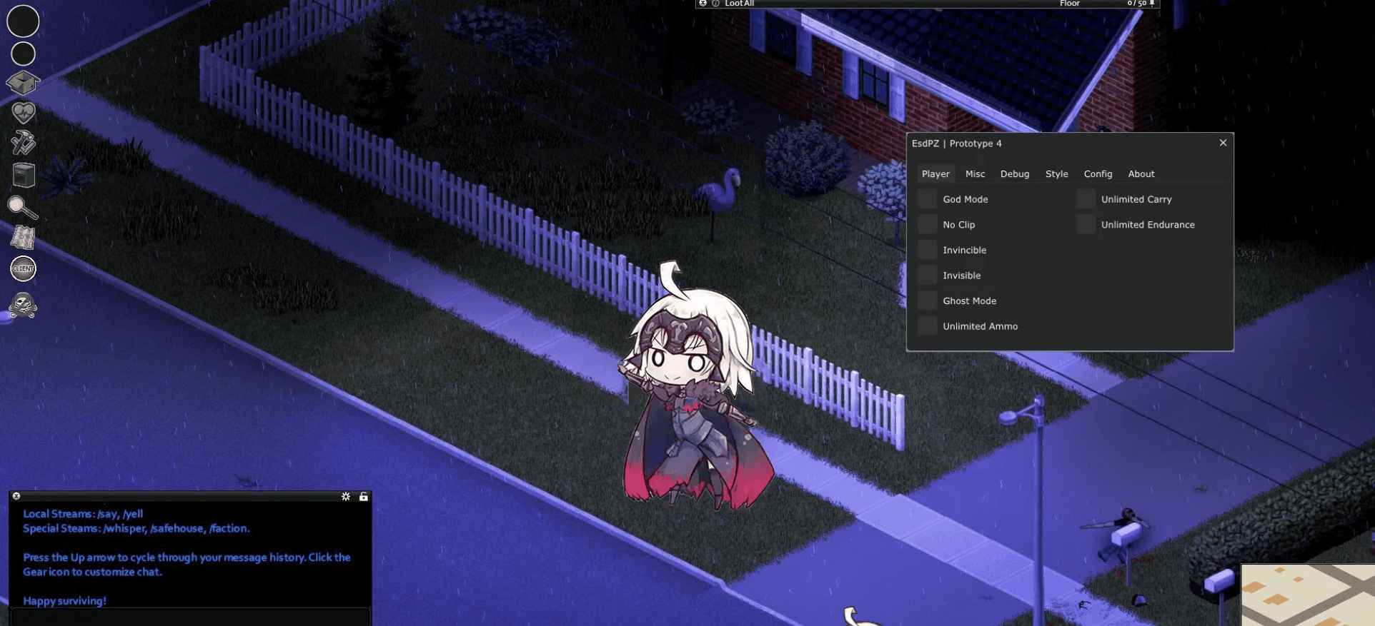 僵尸毁灭工程 / Project Zomboid - 老外免费辅助工具 上帝模式/幽灵模式/无线弹药/其他功能 第1张 僵尸毁灭工程 / Project Zomboid - 老外免费辅助工具 上帝模式/幽灵模式/无线弹药/其他功能 第1张