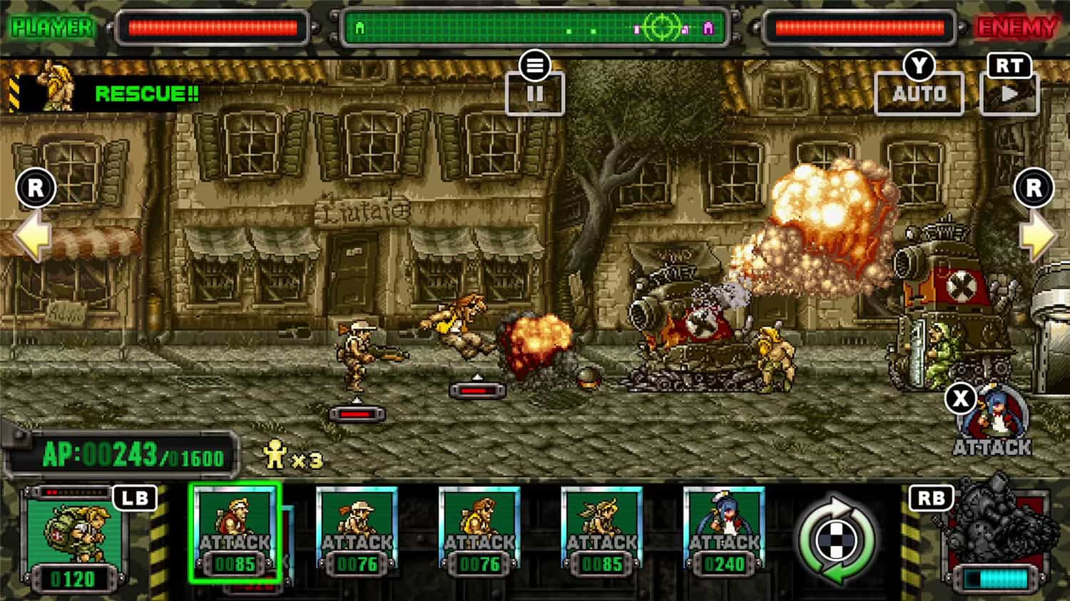 合金弹头进攻:重装上阵/METAL SLUG ATTACK RELOADED  第1张 合金弹头进攻:重装上阵/METAL SLUG ATTACK RELOADED  第1张