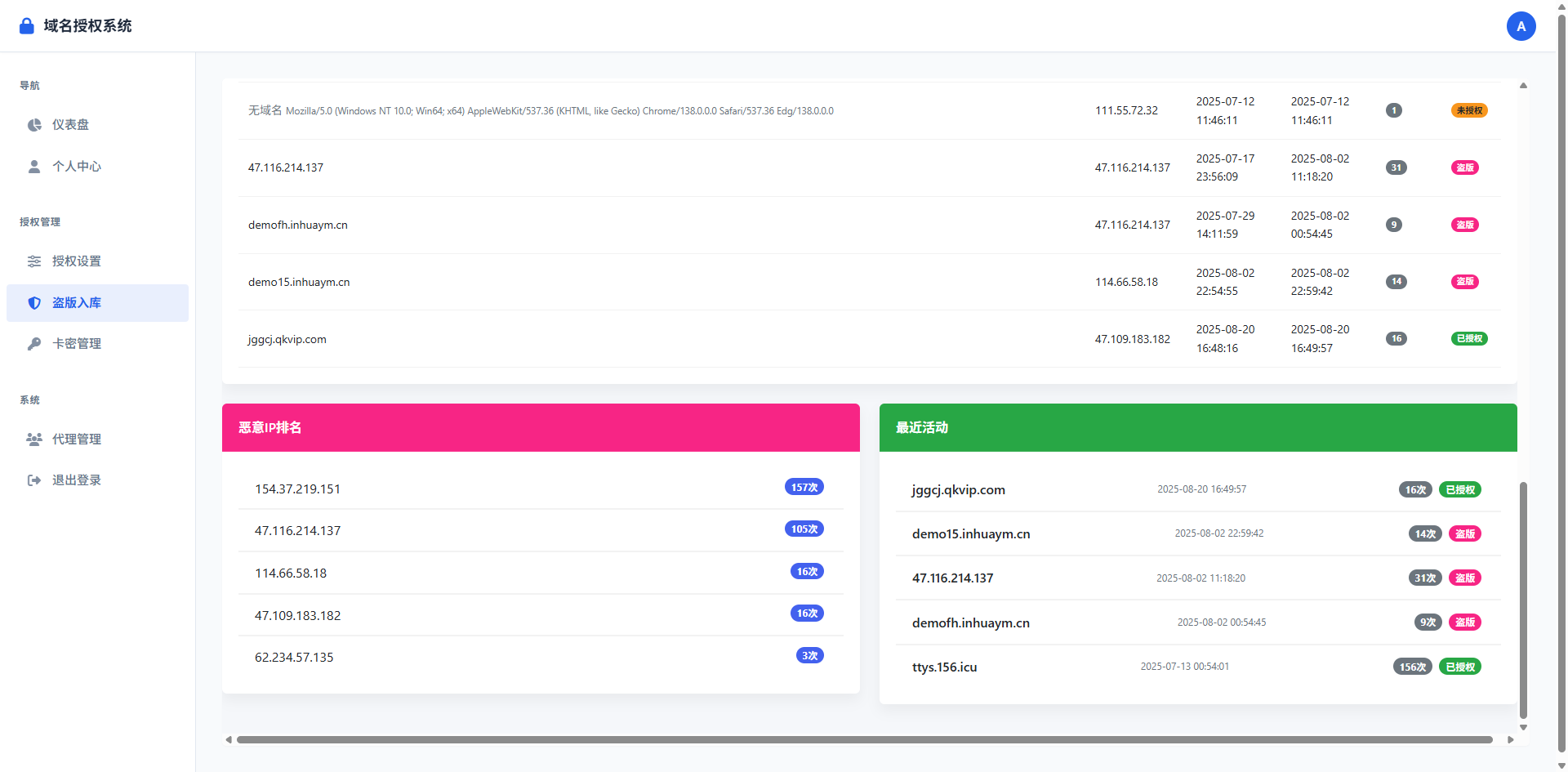 PHP域名授权验证系统1.2开源版  第6张