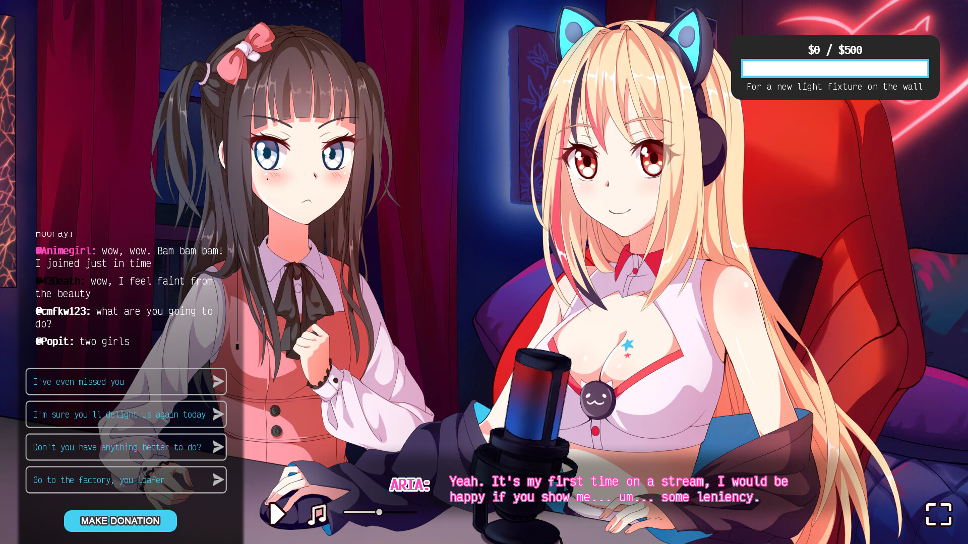 我恨我的女直播主/I Hate My Waifu Streamer  第1张